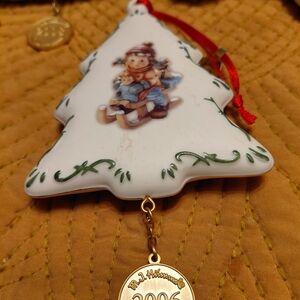 Christmas Tree Ornament with Children Design